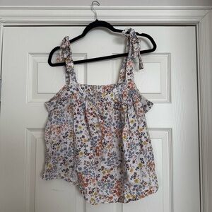 Floral Print Women's Top